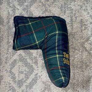 The Old Course St Andrew’s Links Plaid Green Headcover